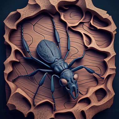 3D модель Polyrhachis brachyspina (STL)